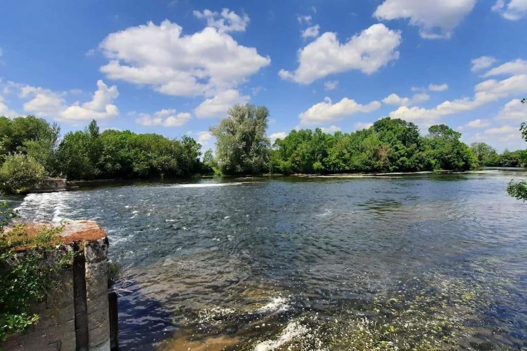 Gite De La Salamandre Aan De Rivier De Cher Vlakbij Zoo De Beauval Thésée Exterior foto